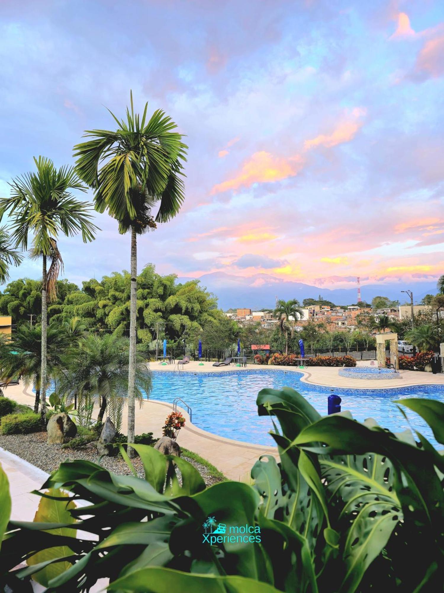 Apartamento Privado Vacacional A 5M Del Aeropuerto, 20 Minutos Del Parque Del Cafe Y Centro De Armenia Con 4 Piscinas, 3 Jacuzzi, Sauna By Molca Xperiences 3H ภายนอก รูปภาพ
