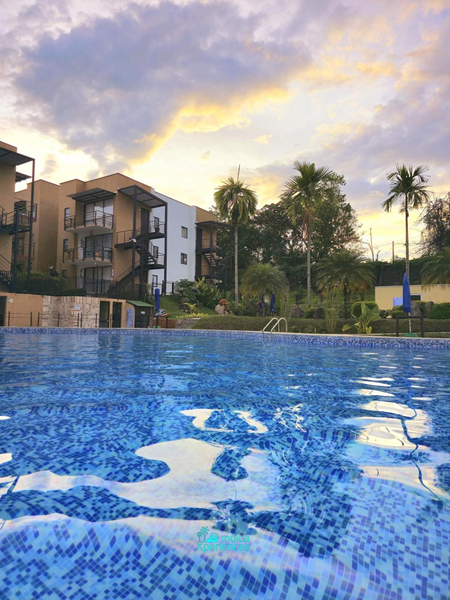 Apartamento Privado Vacacional A 5M Del Aeropuerto, 20 Minutos Del Parque Del Cafe Y Centro De Armenia Con 4 Piscinas, 3 Jacuzzi, Sauna By Molca Xperiences 3H ภายนอก รูปภาพ
