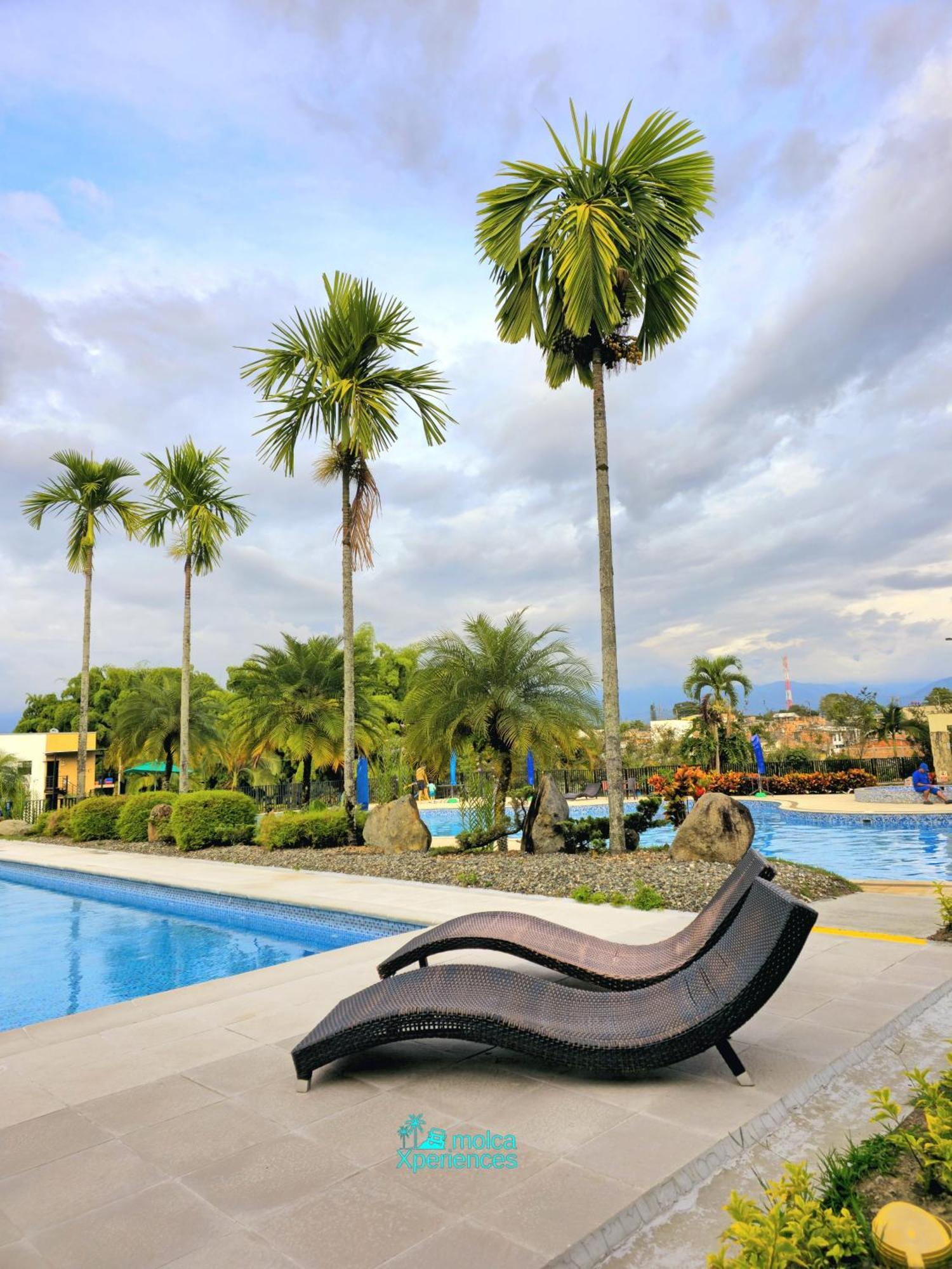 Apartamento Privado Vacacional A 5M Del Aeropuerto, 20 Minutos Del Parque Del Cafe Y Centro De Armenia Con 4 Piscinas, 3 Jacuzzi, Sauna By Molca Xperiences 3H ภายนอก รูปภาพ